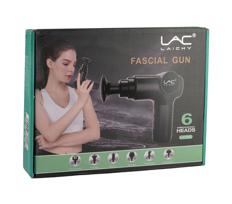 ماساژور تفنگی حرفهای LAC مدل L-012MG (دارای ۶ سری)