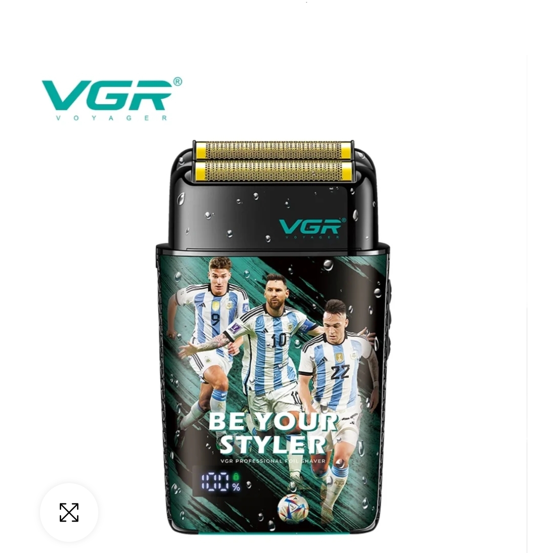 شیور حرفه‌ای وی‌جی‌آر (VGR) مدل V-332 – طرح اختصاصی تیم ملی آرژانتین (مسی) ‌ ---