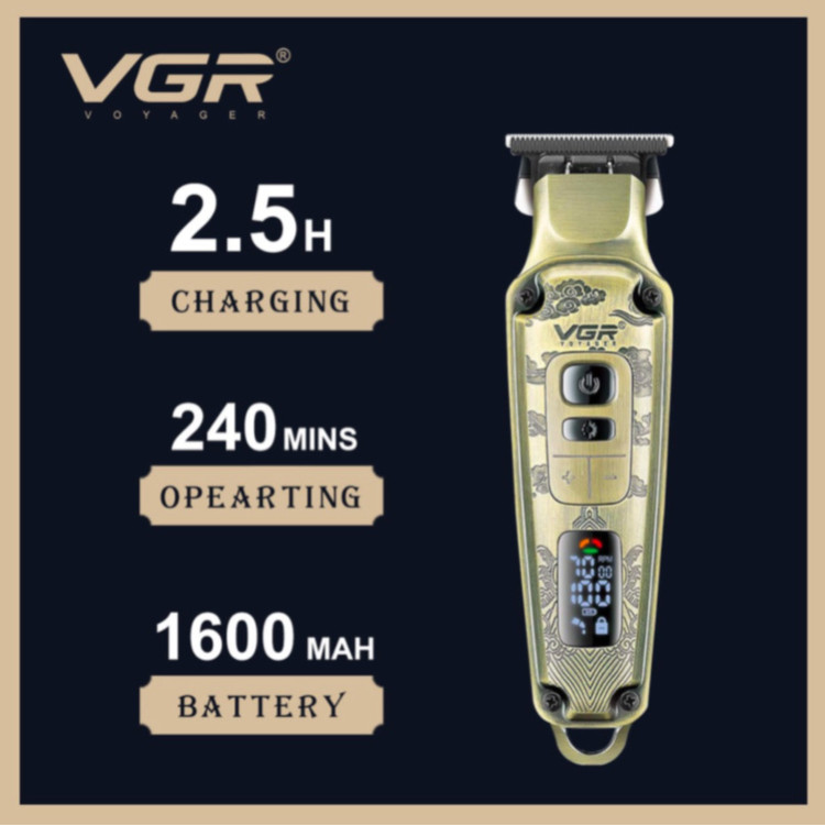 ماشین اصلاح موی سر و صورت ویجیآر مدل V-901 VGR Professional Hair and Beard Trimmer Model V-901(اورجینال)
