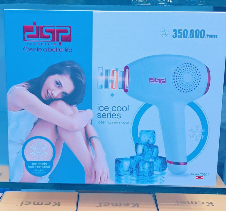 لیزر بدن دی اس پی مدل 70201 سری Ice Cool تعداد 350,000 پالس - DSP Ice Cool Series Laser Hair Removal Model: 70201 