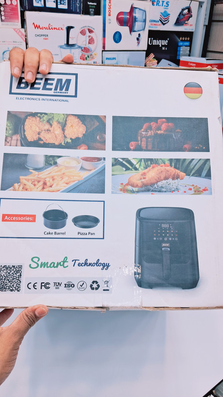 سرخکن بدون روغن بیم مدل PRO Air Fryer ظرفیت ۱۰ لیتر توان ۲۵۰۰ وات - BEEM Germany PRO Air Fryer 10L 2500W 