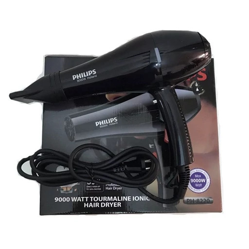 سشوار حرفهای فیلیپس (Philips) مدل PH-8220 با توان ۹۰۰۰ وات و فناوری آیونیک 