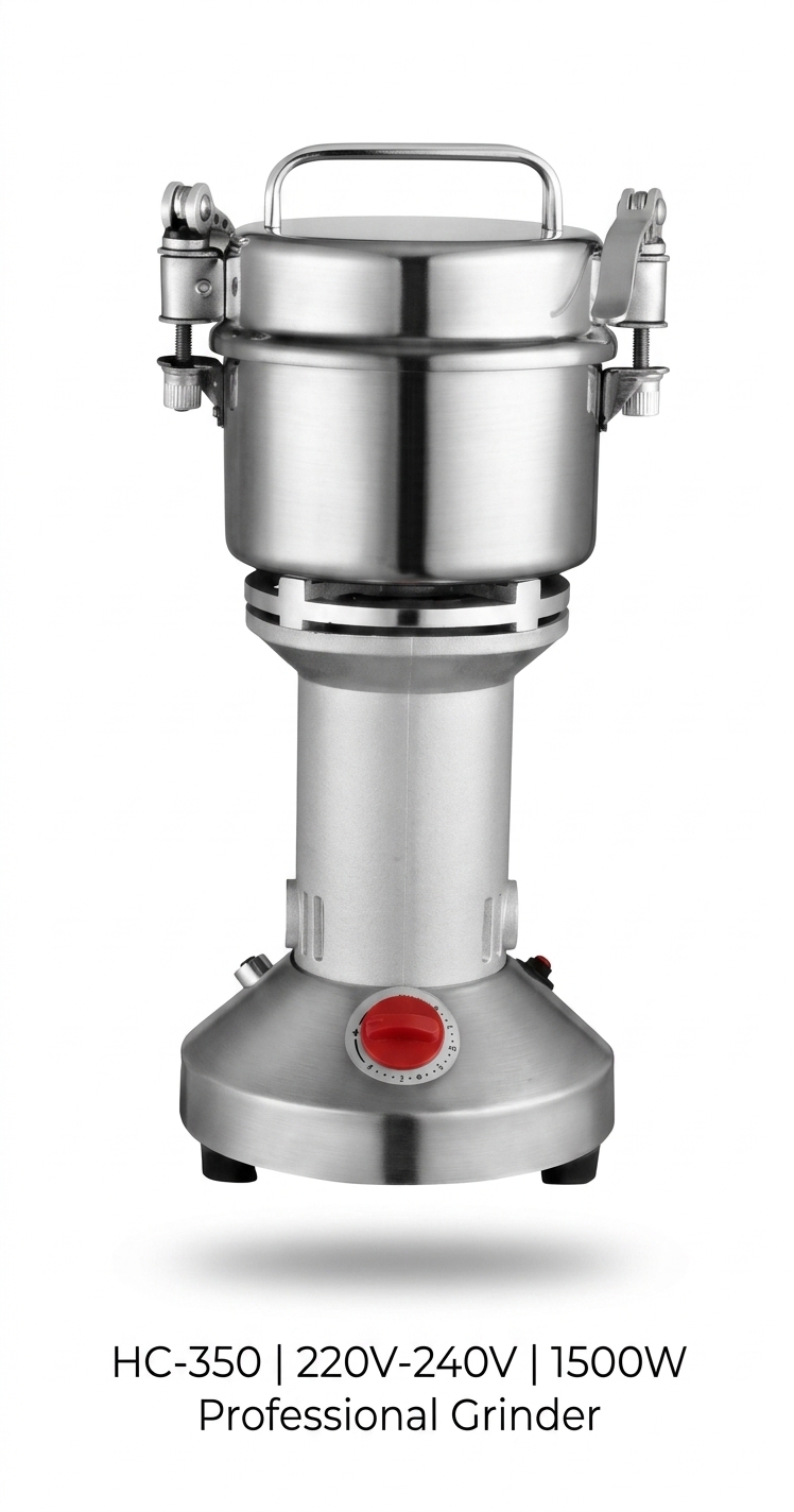 آسیاب برقی صنعتی آر تی اس مدل HC-350 توان ۱۵۰۰ وات