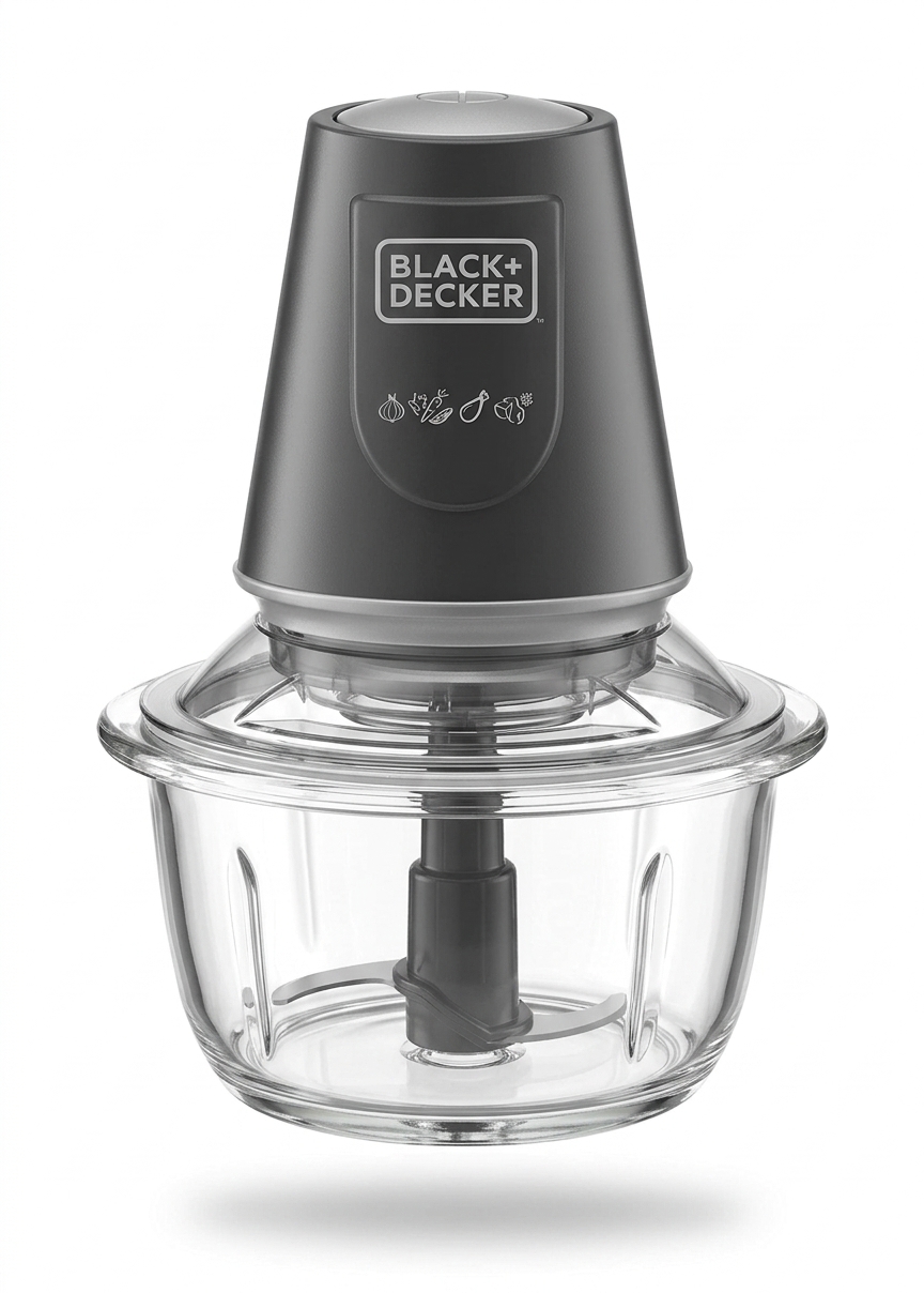 خردکن شیشه‌ای چندمنظوره بلک اند دکر (BLACK+DECKER) مدل GC400-B5 ‌
