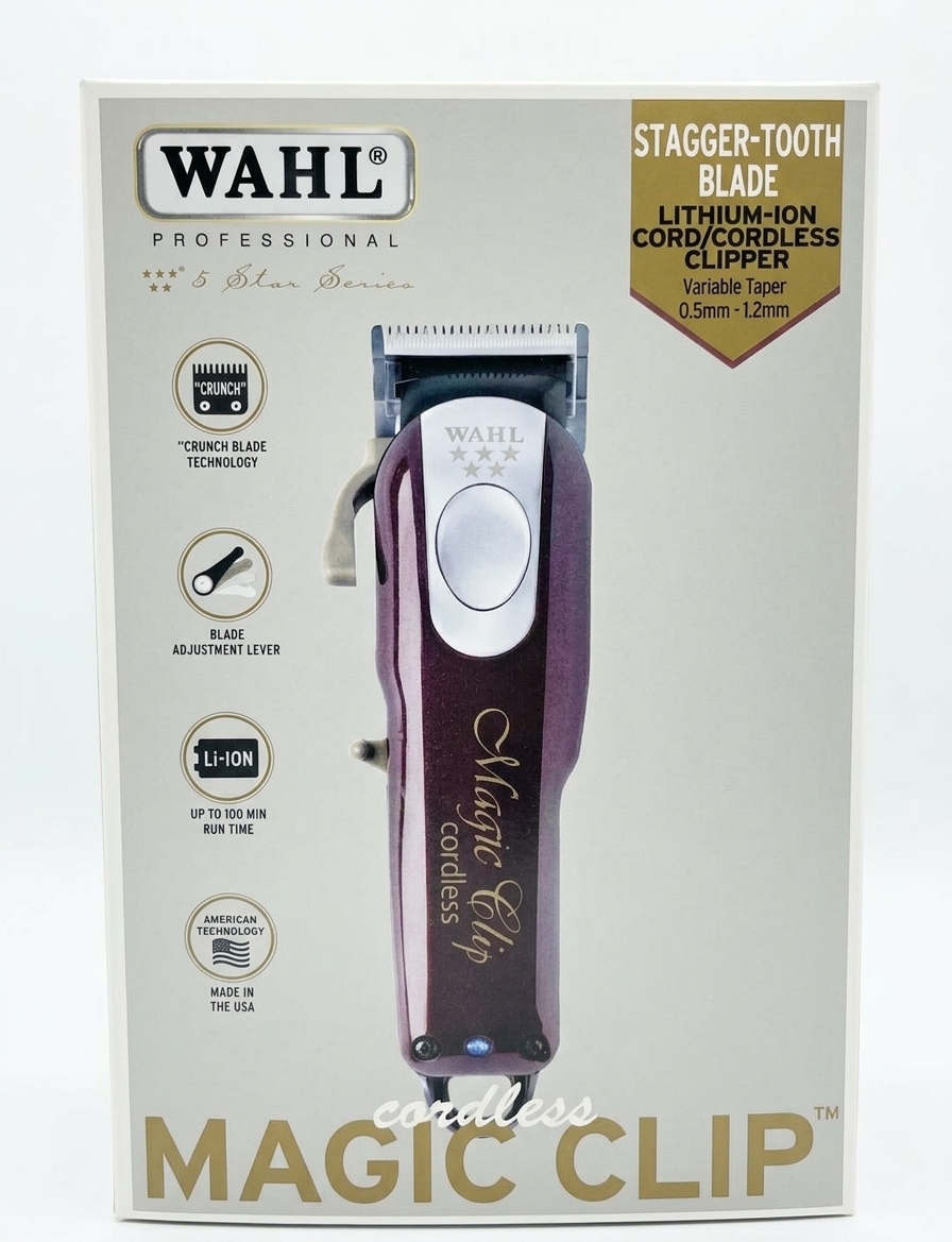 ماشین اصلاح وال (Wahl) مدل Magic Clip Cordless سری 5-Star ‌
