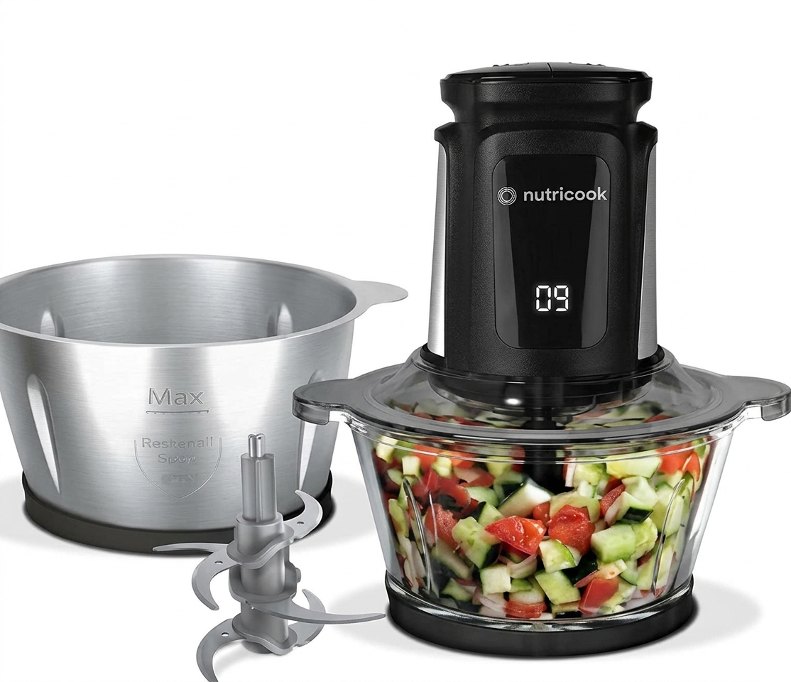خردکن برقی نوتریکوک (Nutricook Chopper) مدل NC-CH200 ‌