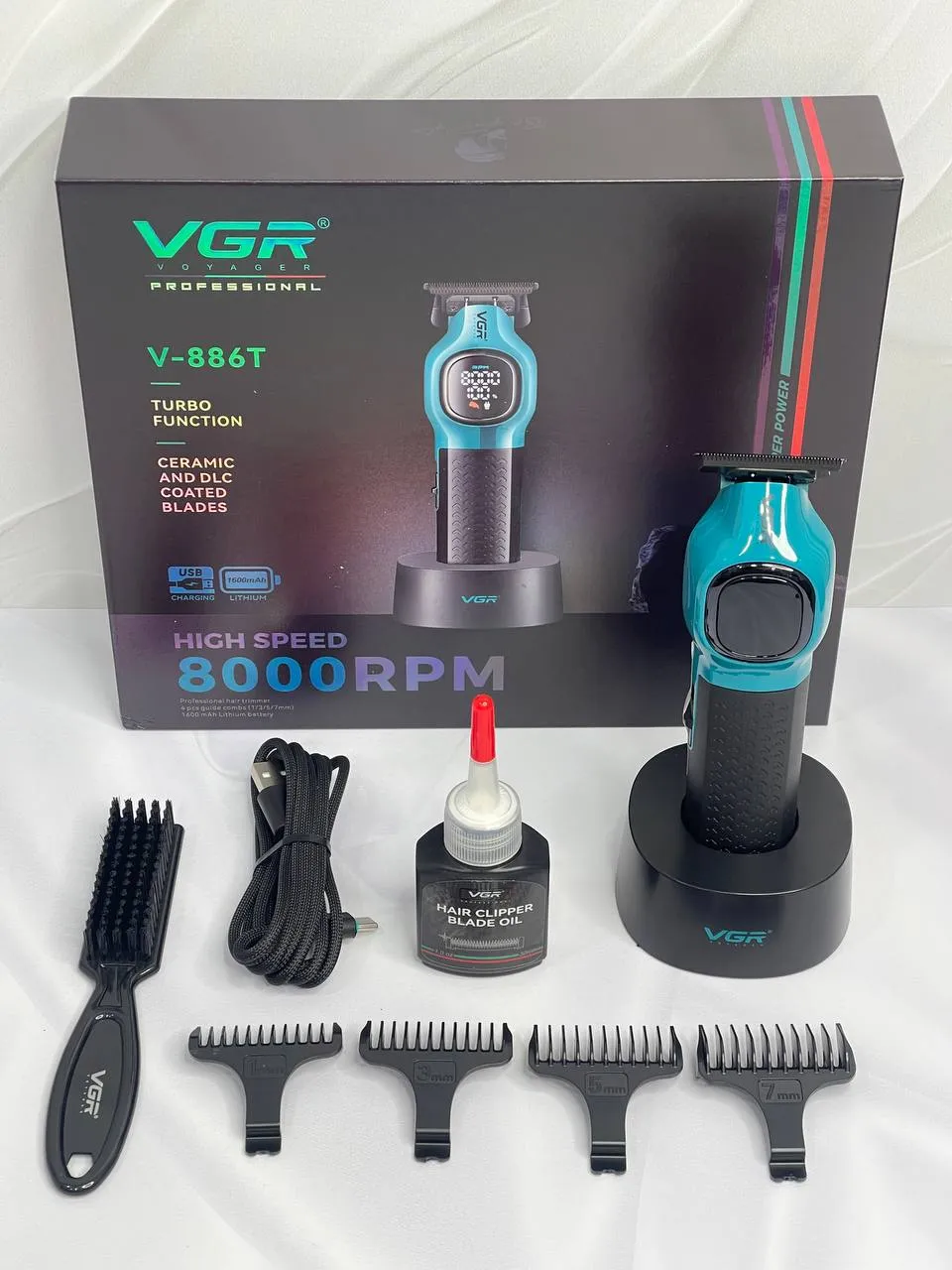 ماشین اصلاح حرفه‌ای وی‌جی‌آر مدل VGR V-886C
