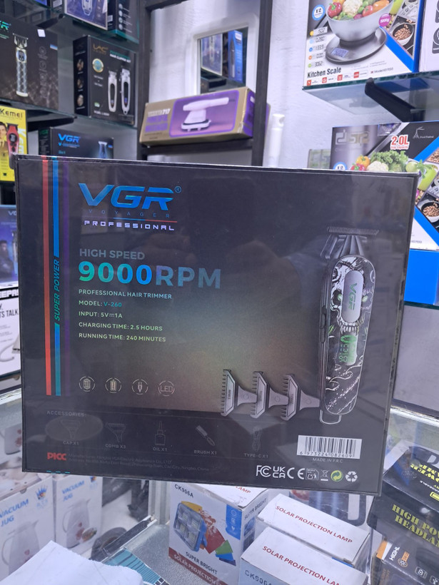 ماشین اصلاح سر و صورت ویجیار (VGR) مدل V-260 حرفهای