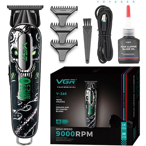 ماشین اصلاح سر و صورت وی‌جی‌ار (VGR) مدل V-260 حرفه‌ای