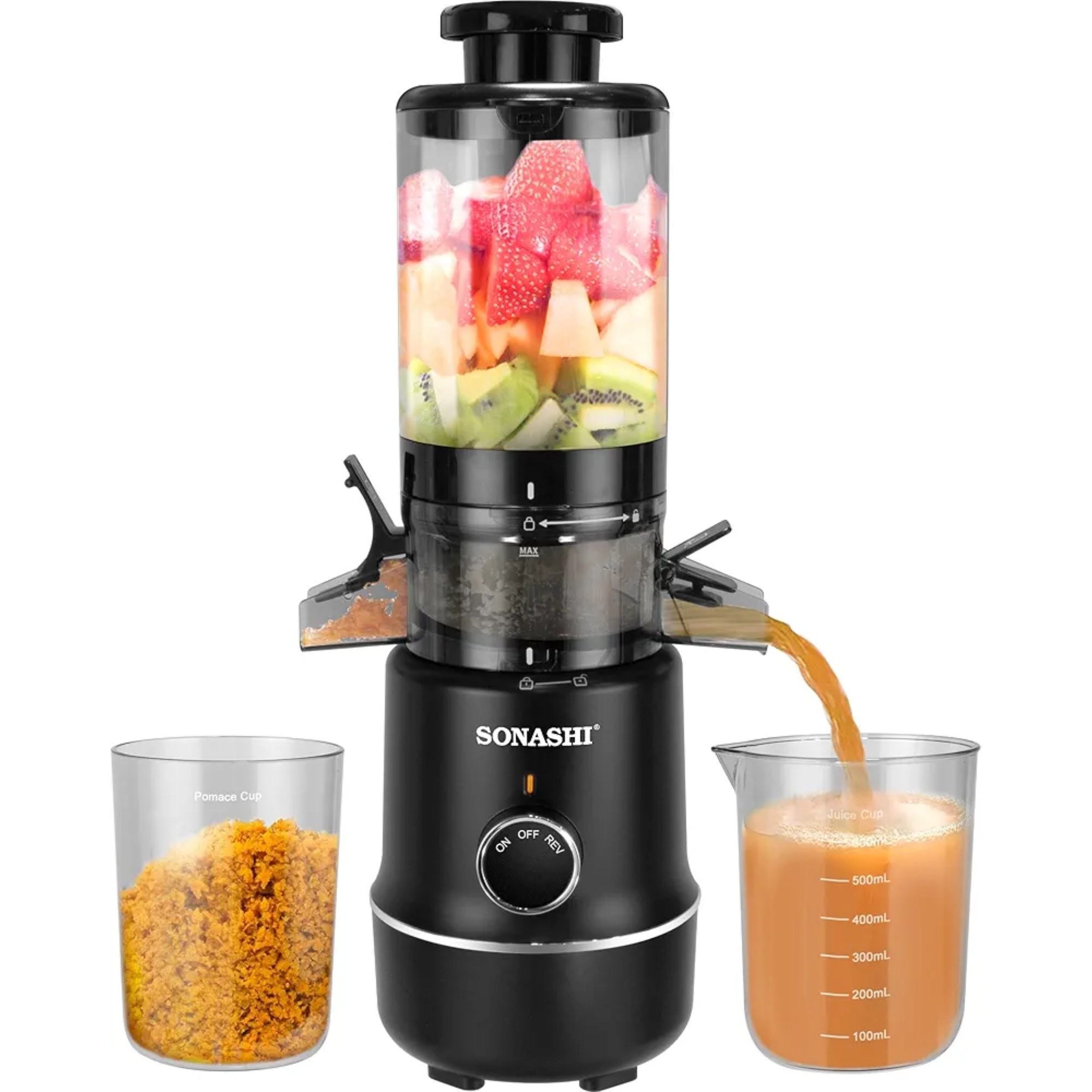 عصاره‌گیر حرفه‌ای و رژیمی سوناشی (Sonashi) مدل SSJ-601 ‌