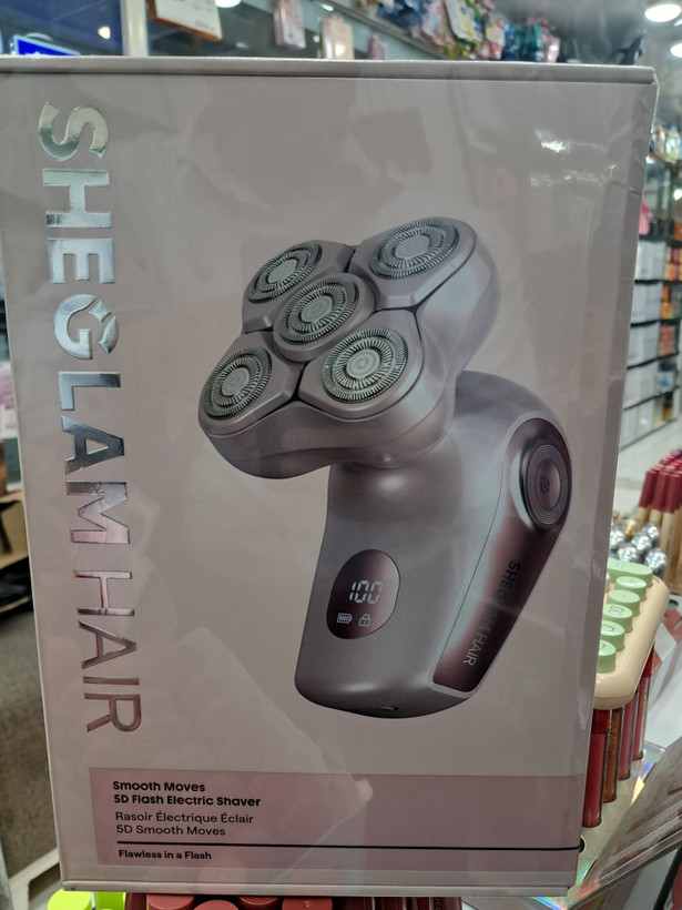 ماشین اصلاح سر و بدن ۵ تیغه دیجیتال شیگلم (SHEGLAM HAIR 5-Head Rotary Shaver) 