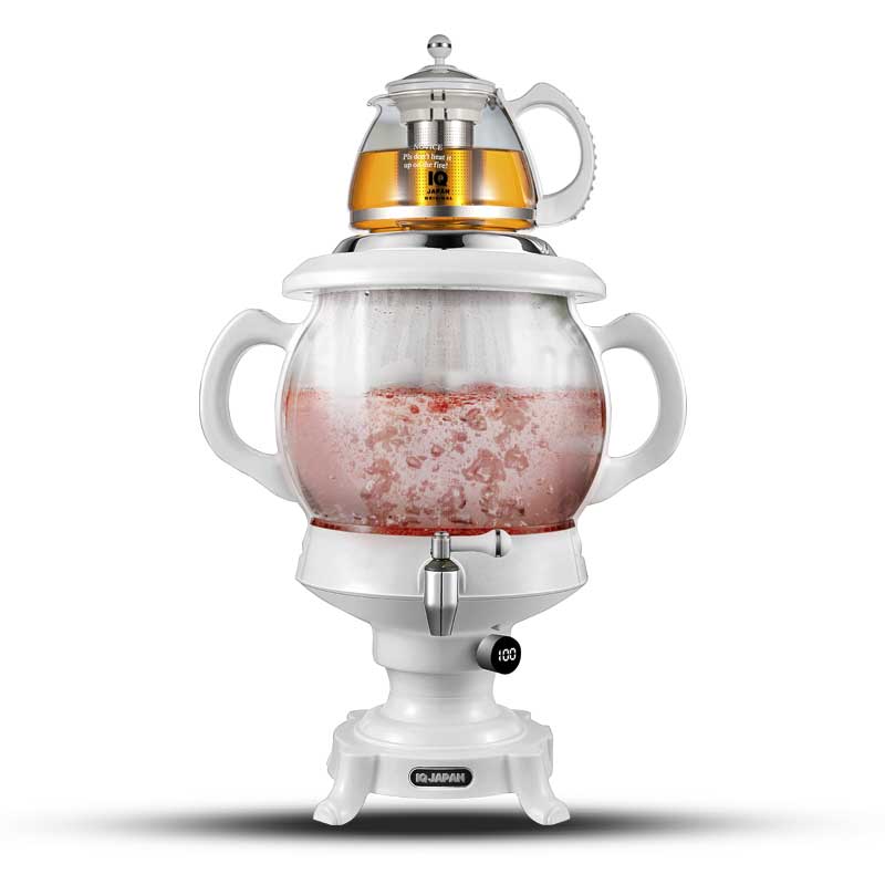سماور برقی شیشه‌ای ۴.۵ لیتری فوما ژاپن (Fuma Japan) مدل FU-2034 ‌
