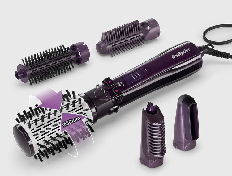 سشوار چرخشی بابلیس سری BeLiss Brushing مدل 1000 وات (کد 2736E) 