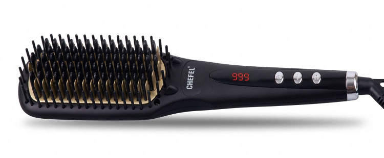 برس حرارتی صاف کننده مو شفیل مدل CGH-1020 قدرت ۱۲۰ وات رنگ مشکی