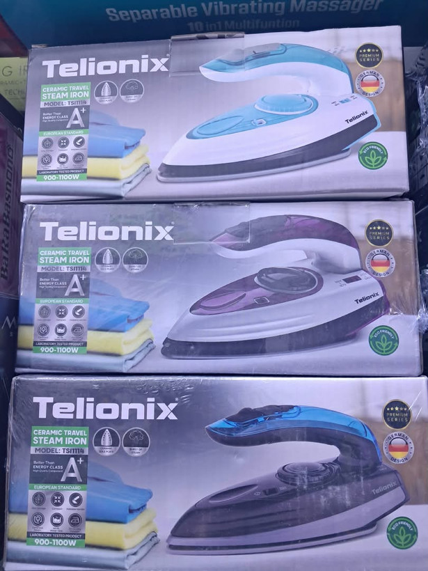 اتوی بخار مسافرتی تلیونیکس (Telionix) مدل TTI-1100 Telionix Portable/Travel Steam Iron - Model TTI-1100