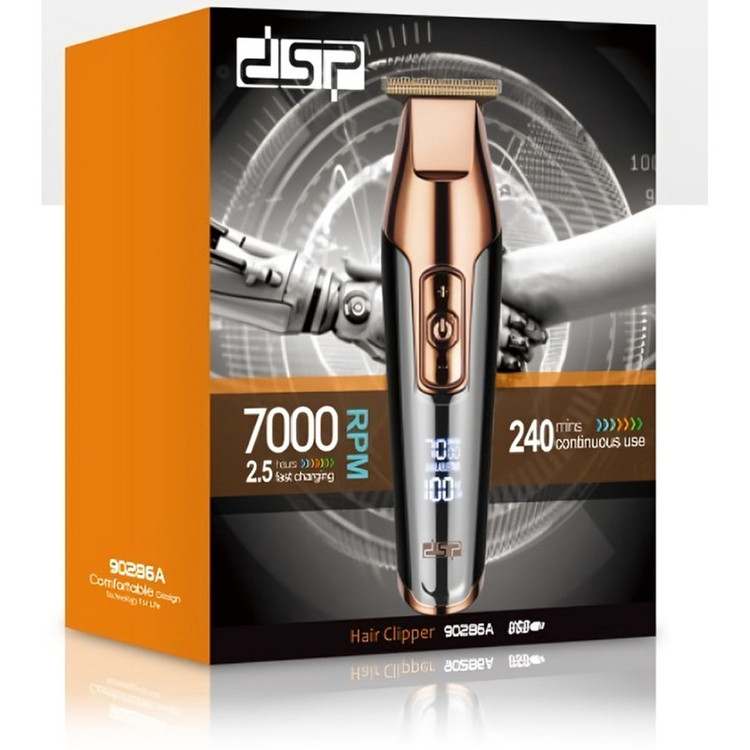 ماشین اصلاح حرفهای دیاسپی (DSP) مدل 90286A با موتور قدرتمند ۷۰۰۰ دور در دقیقه