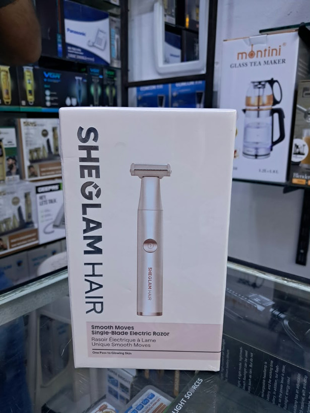 شیور برقی تکتیغه شیگلم (SHEGLAM HAIR) مدل Smooth Moves - مخصوص بانوان