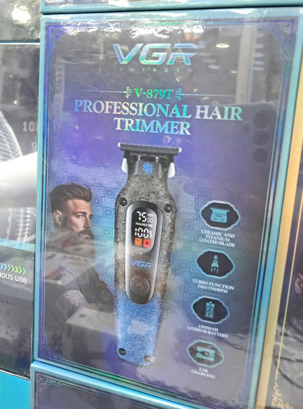 ماشین اصلاح وی جی آر مدل V-879T برش مستقیم